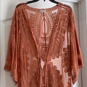 Beach cover up/ kimono